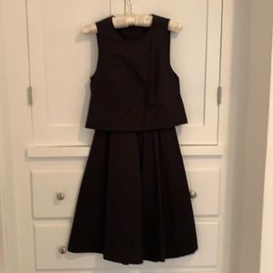 Tibi Sleeveless Black Dress